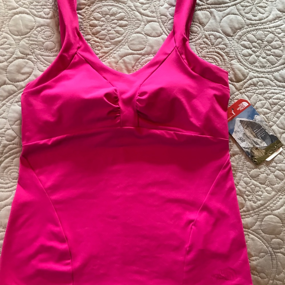 the north face outdoor tank yoga workout wear top